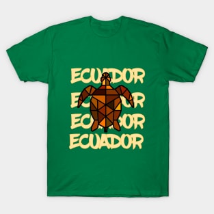 Tortuga Marina Ecuador T-Shirt